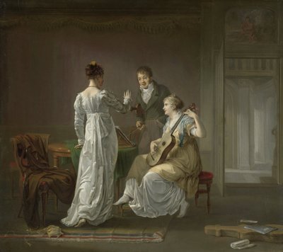 La lezione di musica da Louis Moritz